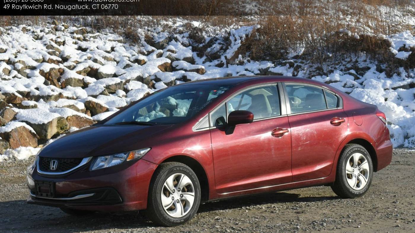 2014 Honda Civic LX — Sedan — 107,600 mi — Naugatuck, CT