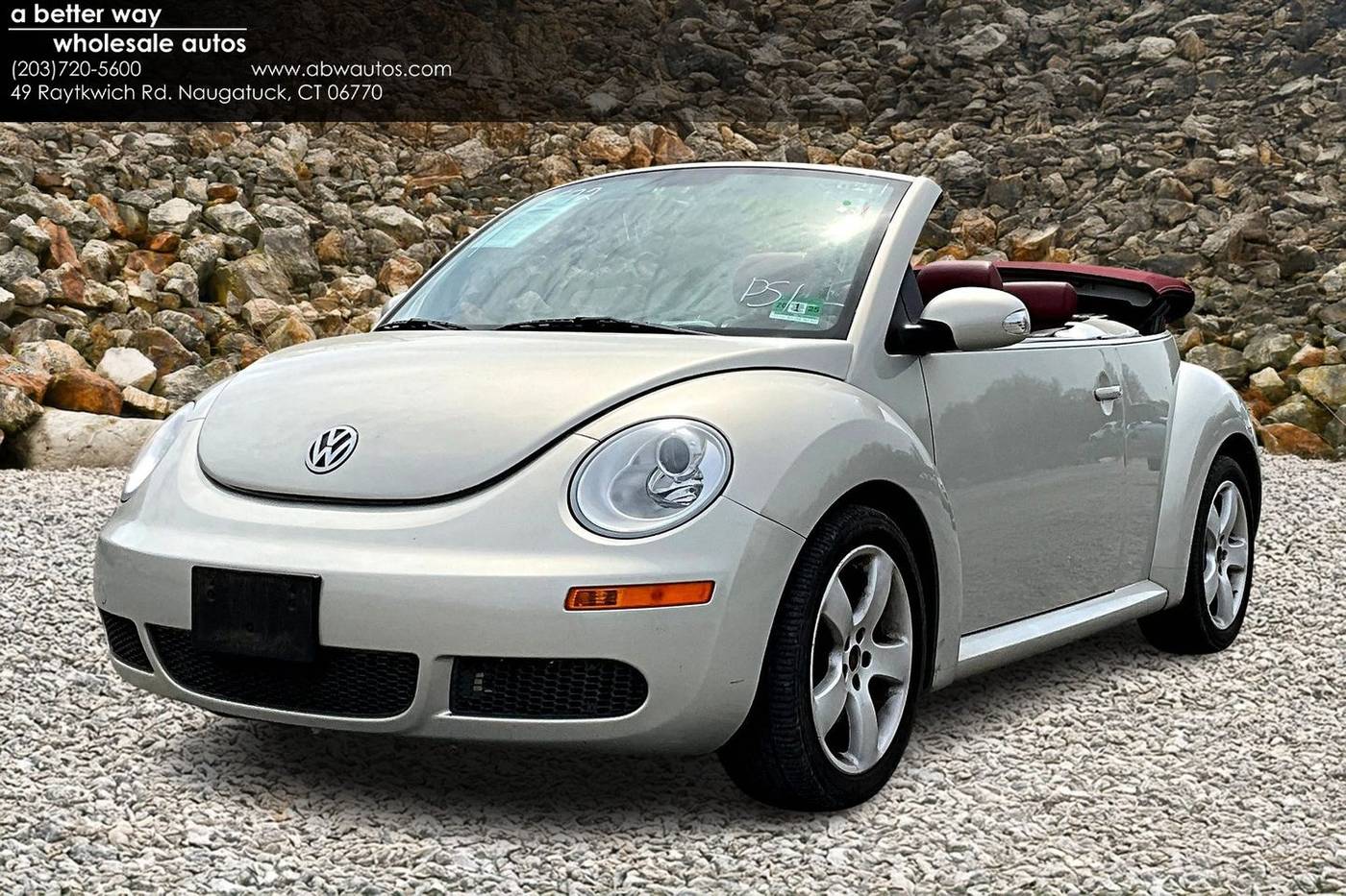 2009 Volkswagen New Beetle Blush — Convertible — 80,637 mi — Naugatuck, CT