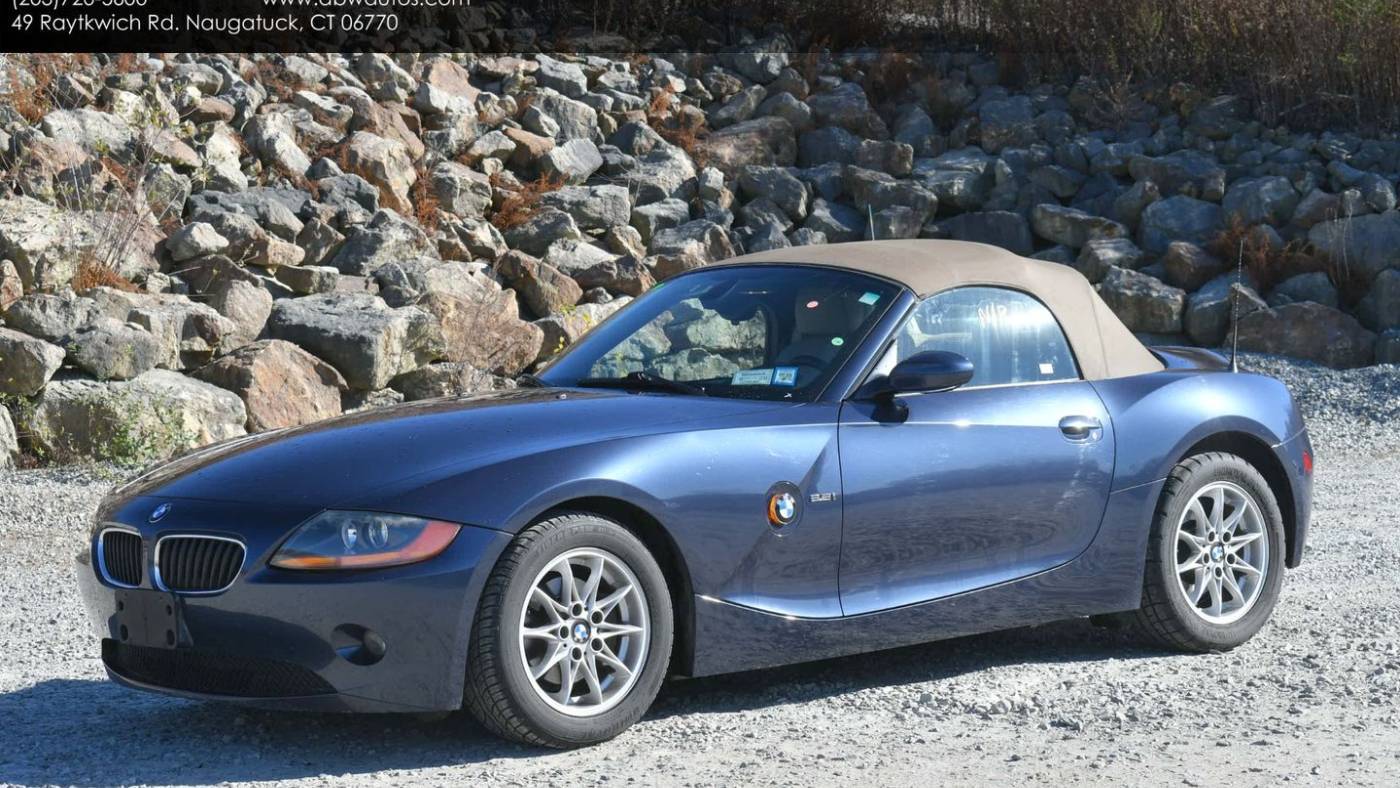 2004 BMW Z4 2.5i — Convertible — 76,200 mi — Naugatuck, CT