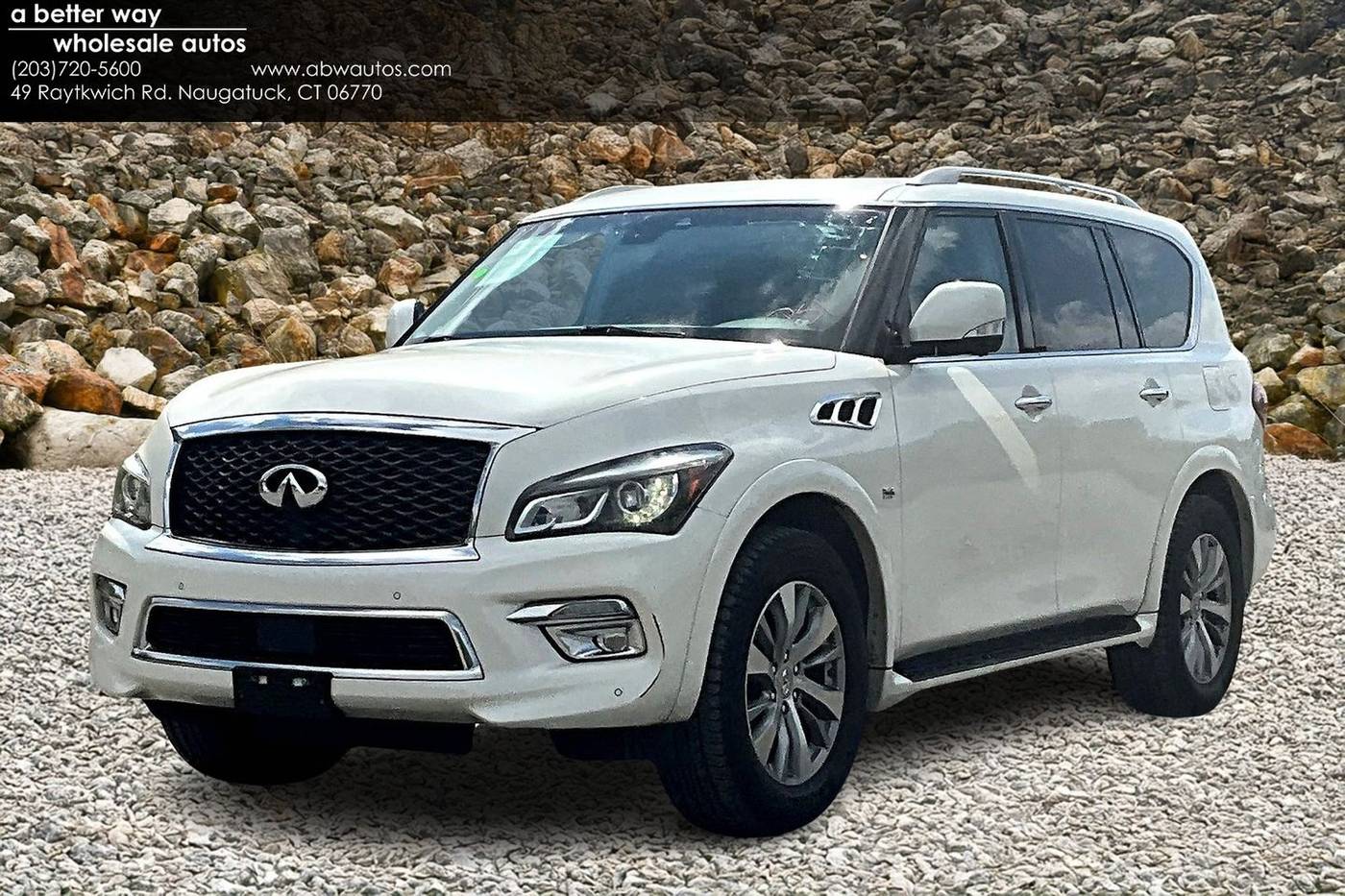 2017 INFINITI QX80 Standard — SUV — 135,714 mi — Naugatuck, CT