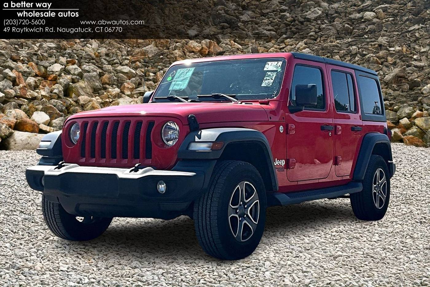 2018 Jeep Wrangler Sport S — SUV — 119,671 mi — Naugatuck, CT