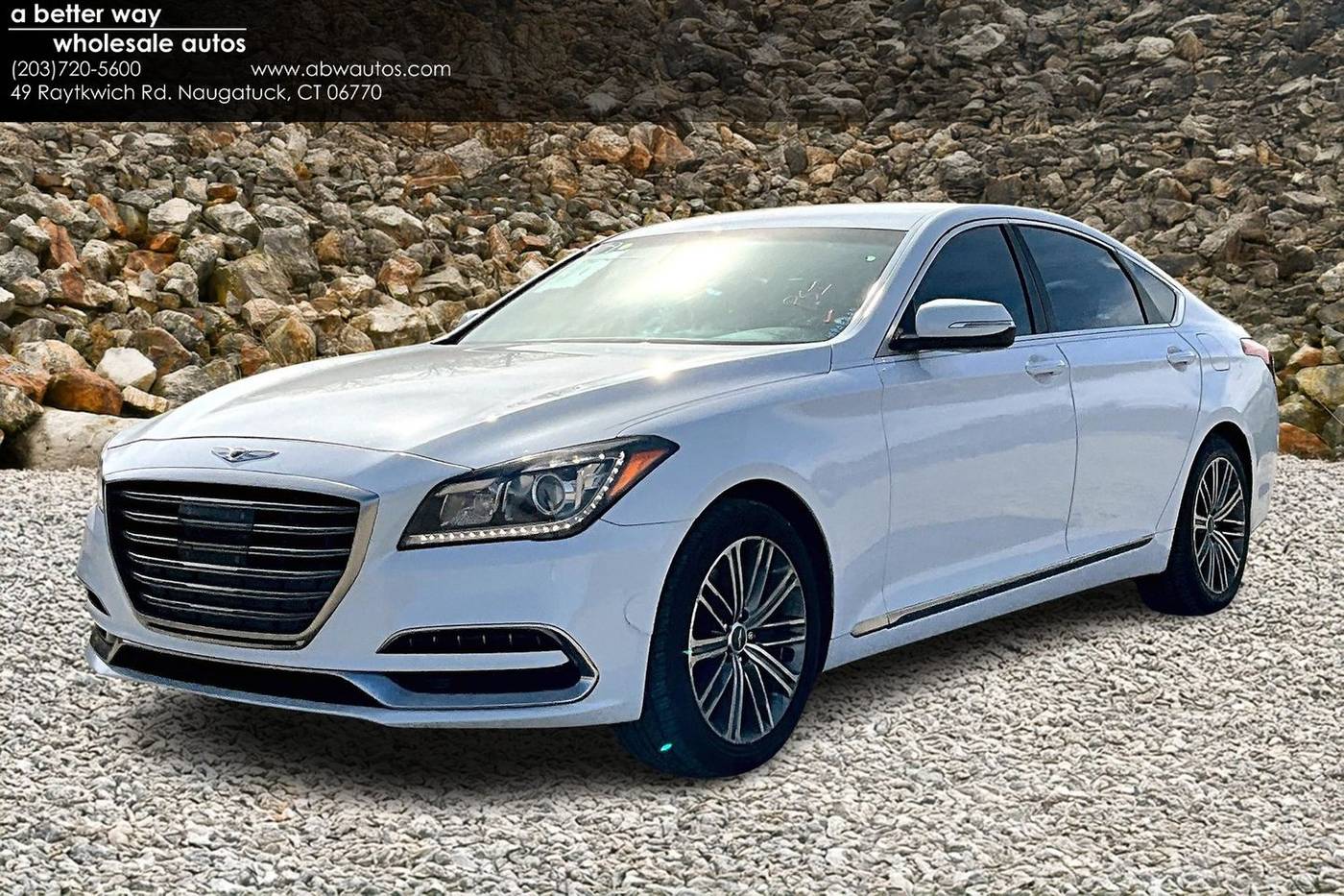 2018 Genesis G80 3.8L — Sedan — 87,492 mi — Naugatuck, CT