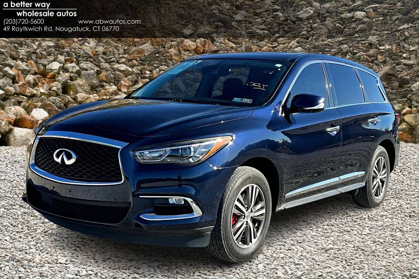 2019 INFINITI QX60 PURE — SUV — 83,769 mi — Naugatuck, CT