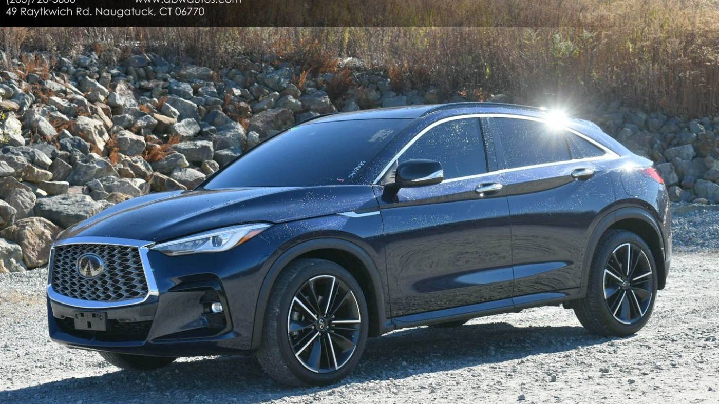 2022 INFINITI QX55 LUXE — SUV — 56,200 mi — Naugatuck, CT