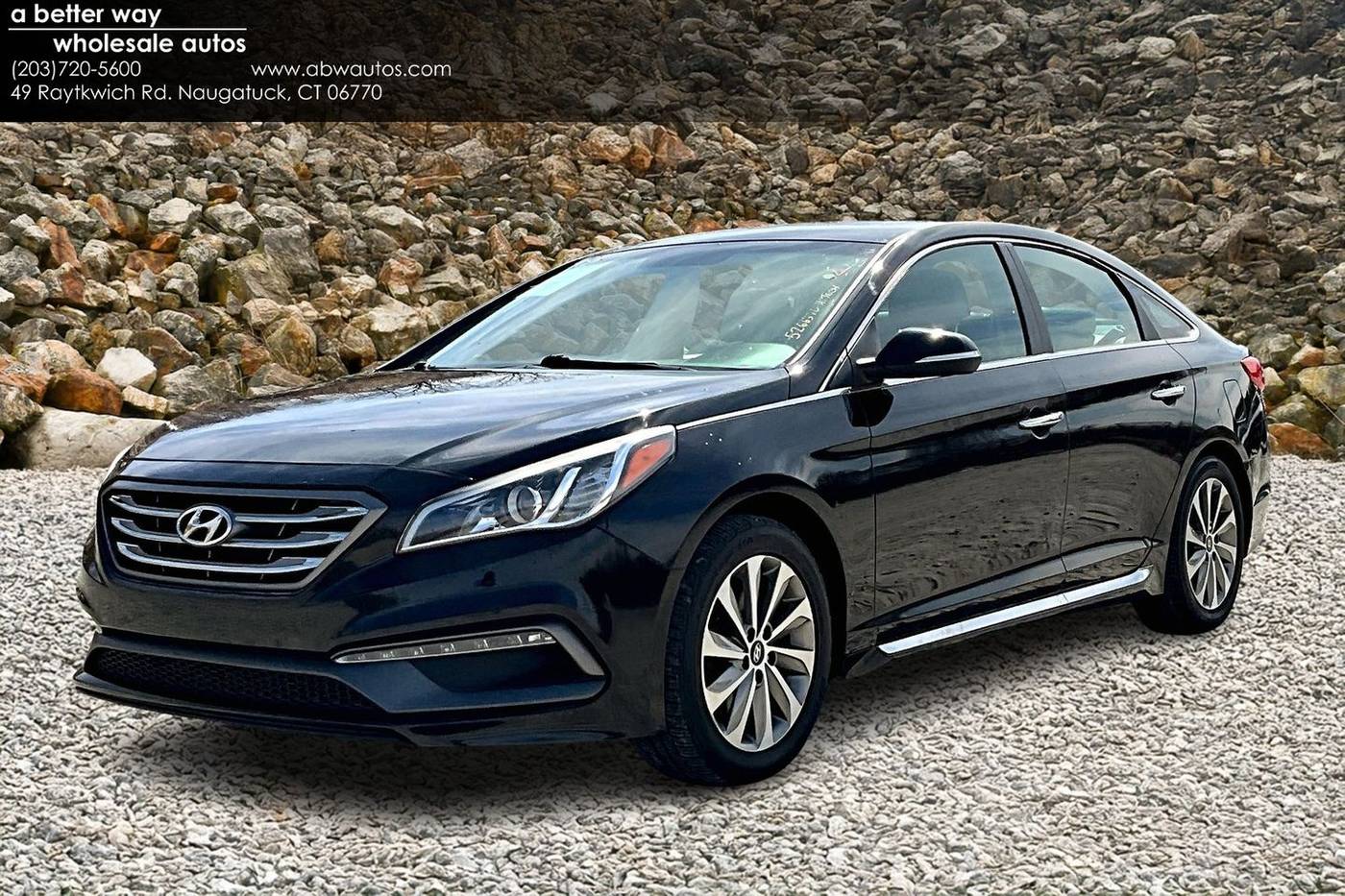 2017 Hyundai Sonata Sport — Sedan — 89,630 mi — Naugatuck, CT