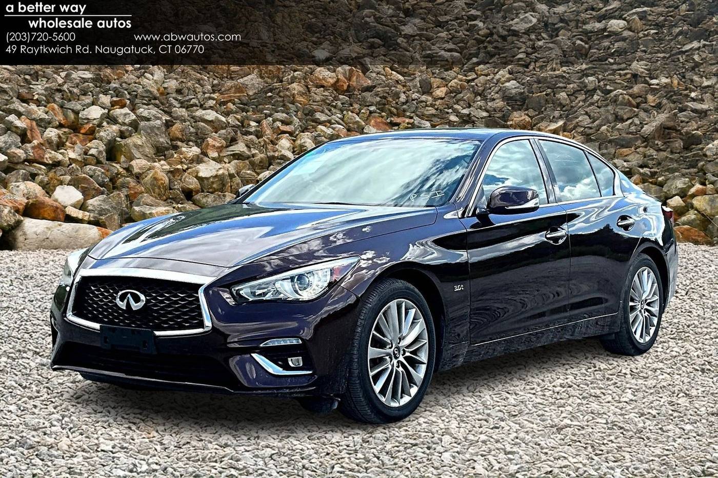 2018 INFINITI Q50 3.0t LUXE — Sedan — 63,479 mi — Naugatuck, CT