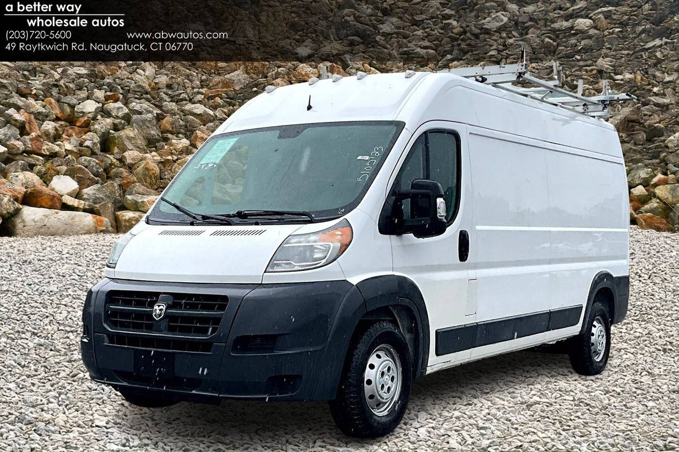 2018 Ram ProMaster Cargo Van 2500 — Cargo Van — 87,162 mi — Naugatuck, CT