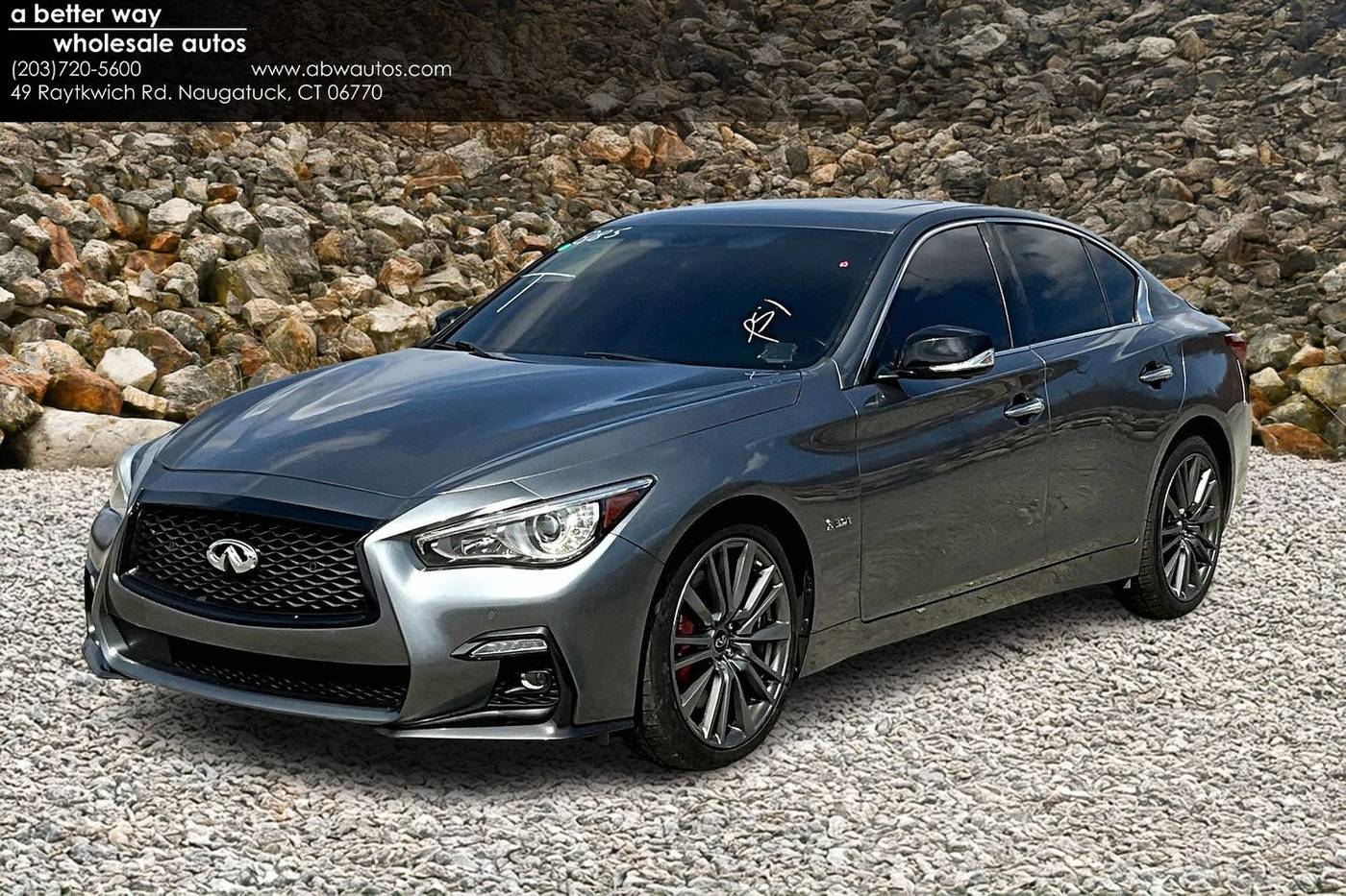 2019 INFINITI Q50 RED SPORT 400 — Sedan — 69,400 mi — Naugatuck, CT