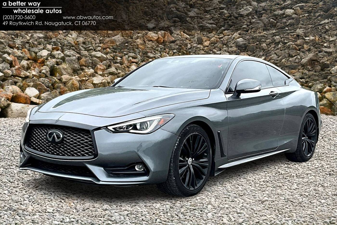 2019 INFINITI Q60 3.0t LUXE — Coupe — 47,815 mi — Naugatuck, CT
