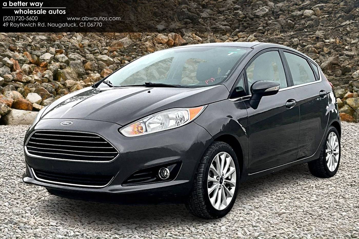 2017 Ford Fiesta Titanium — Hatchback — 76,656 mi — Naugatuck, CT