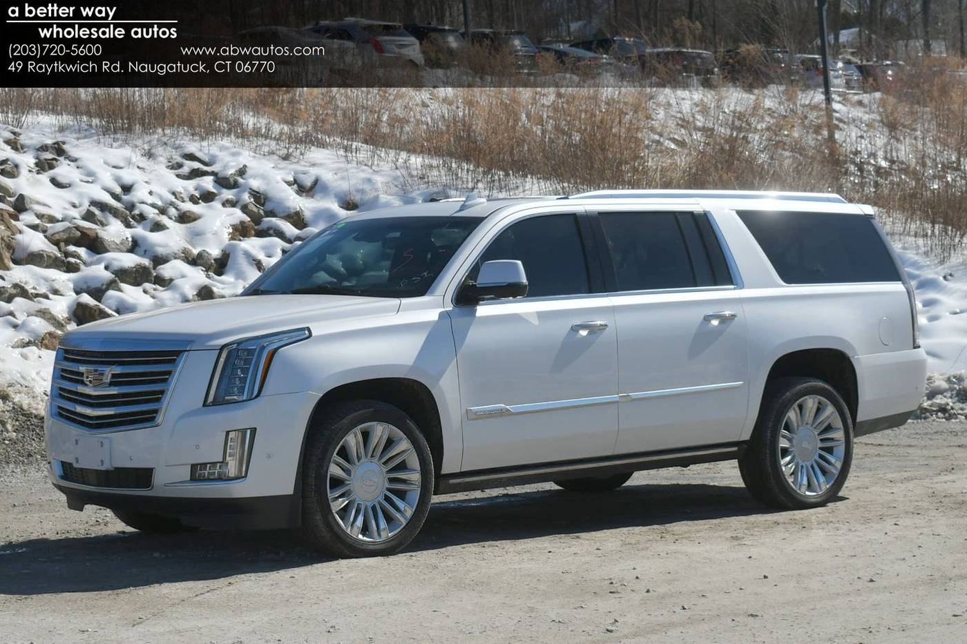2017 Cadillac Escalade Platinum — SUV — 55,300 mi — Naugatuck, CT