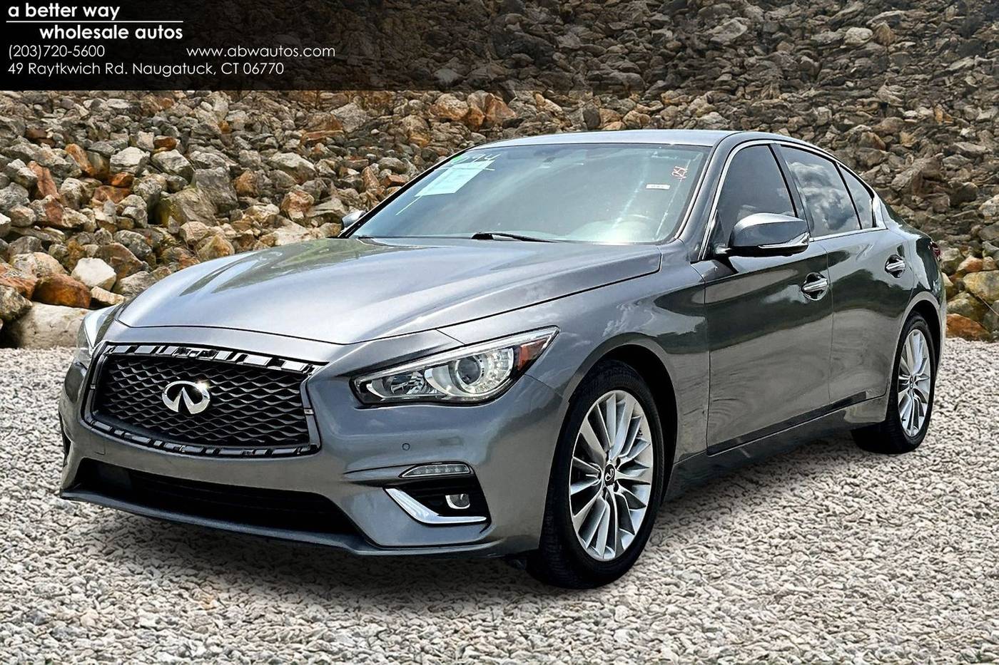 2021 INFINITI Q50 3.0t LUXE — Sedan — 80,857 mi — Naugatuck, CT