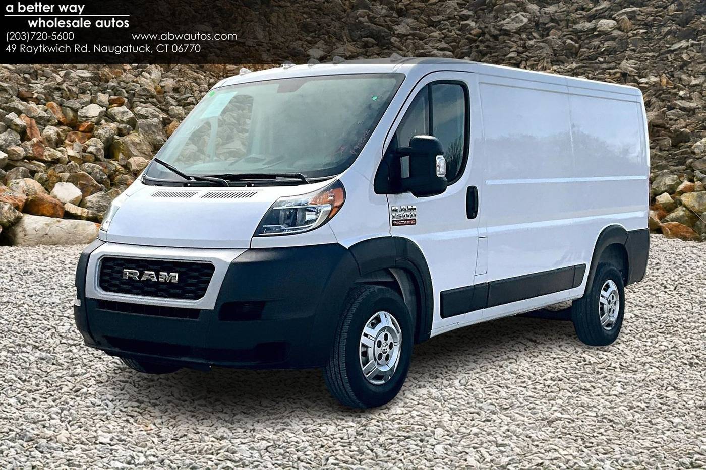 2020 Ram ProMaster Cargo Van 1500 — Cargo Van — 28,571 mi — Naugatuck, CT