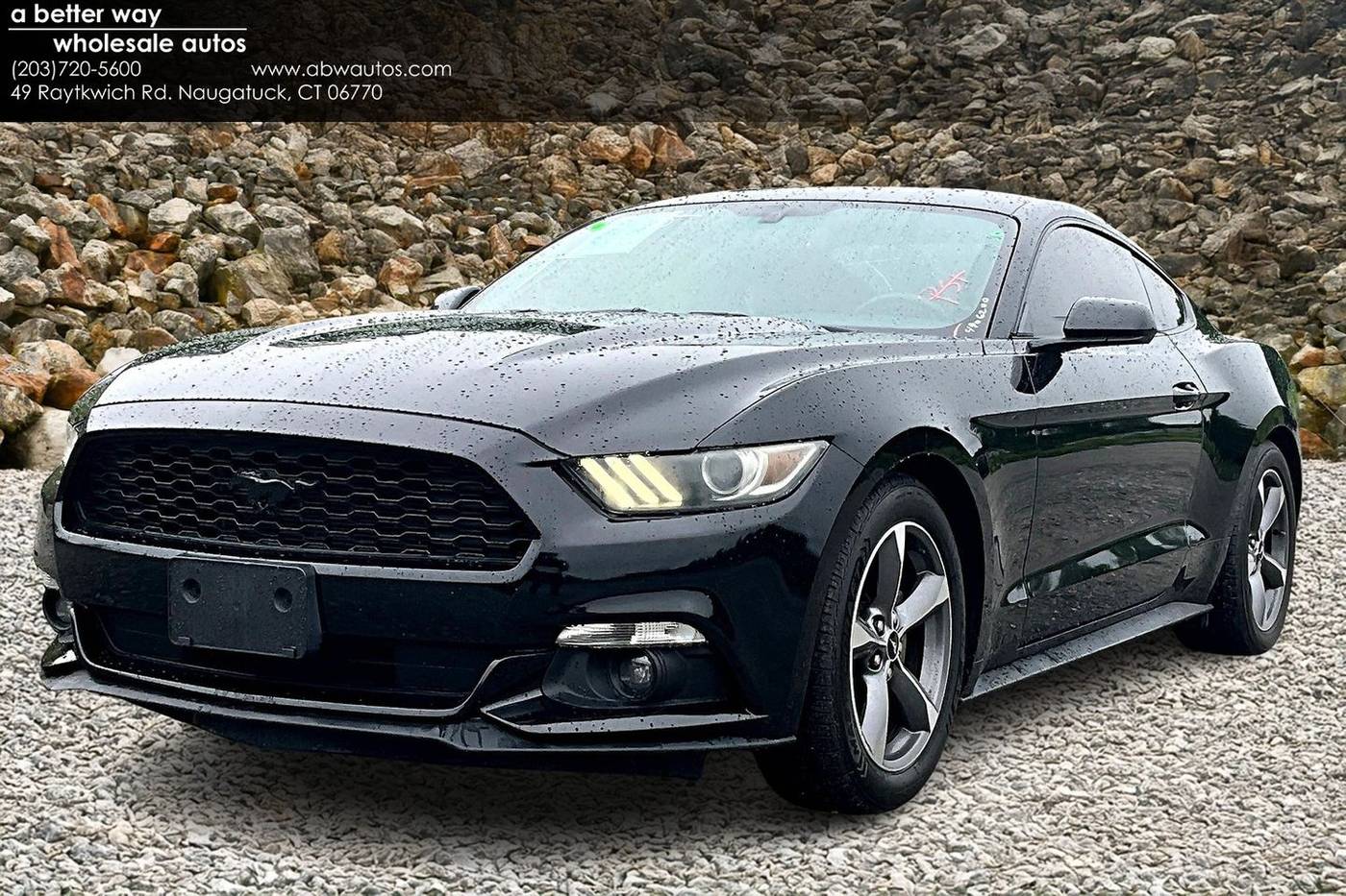 2015 Ford Mustang V6 — Coupe — 79,675 mi — Naugatuck, CT