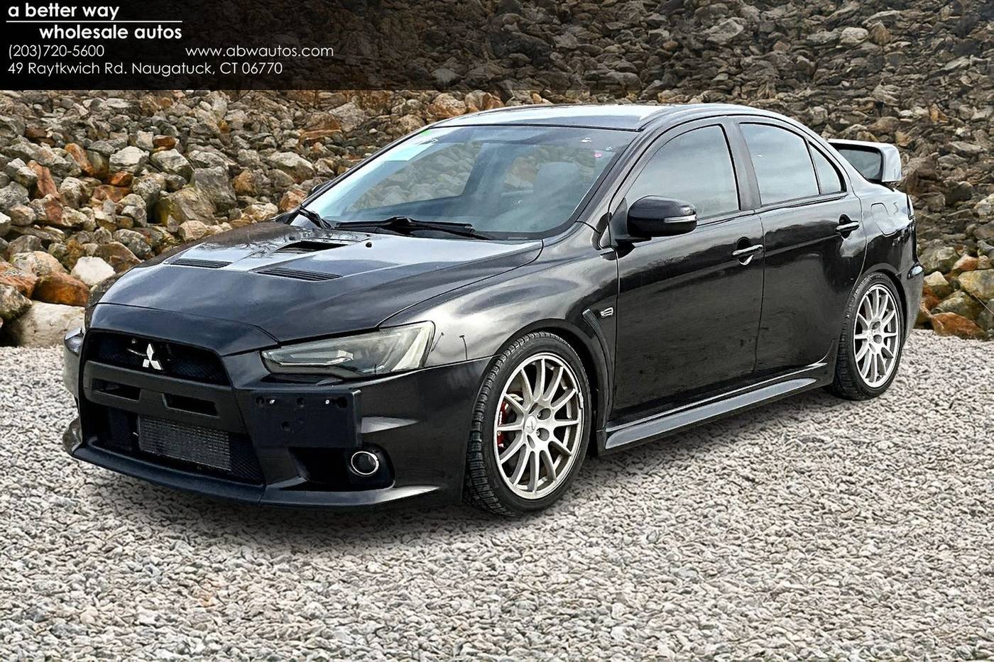 2015 Mitsubishi Lancer Evolution GSR — Sedan — 77,672 mi — Naugatuck, CT