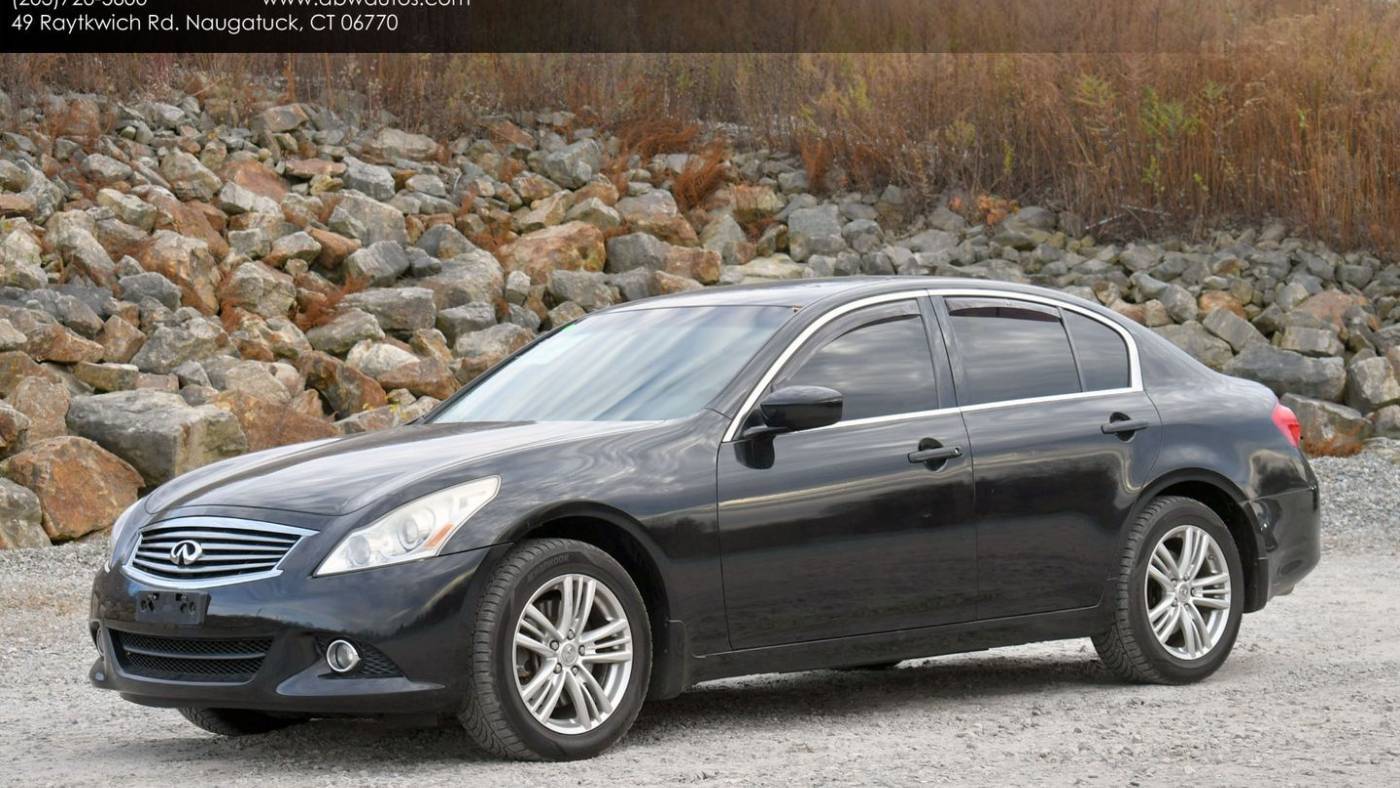 2013 INFINITI G G37x — Sedan — 121,500 mi — Naugatuck, CT