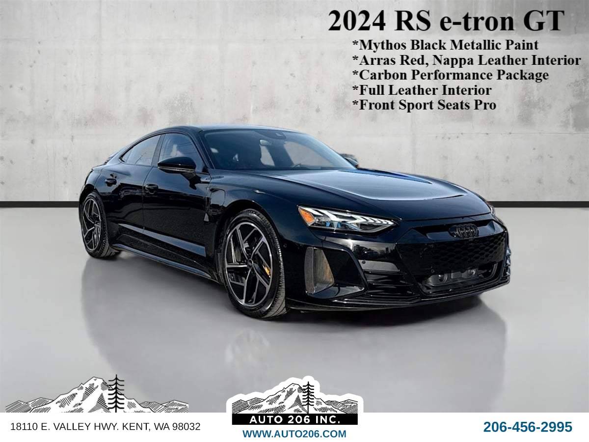 2024 Audi RS e-tron GT Standard — Sedan — 6,399 mi — Kent, WA