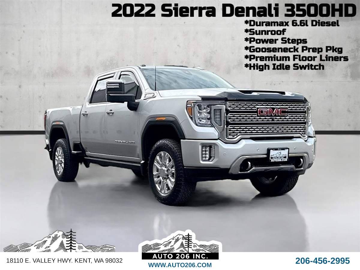 2022 GMC Sierra 3500HD Denali — Pickup Truck — 51,875 mi — Kent, WA