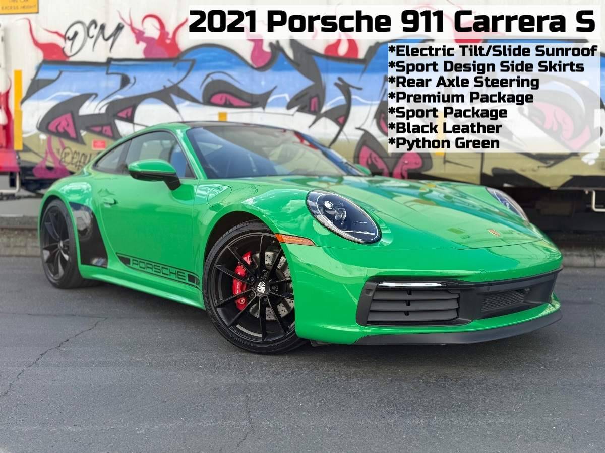 2021 Porsche 911 911 Carrera S — Coupe — 13,298 mi — Kent, WA