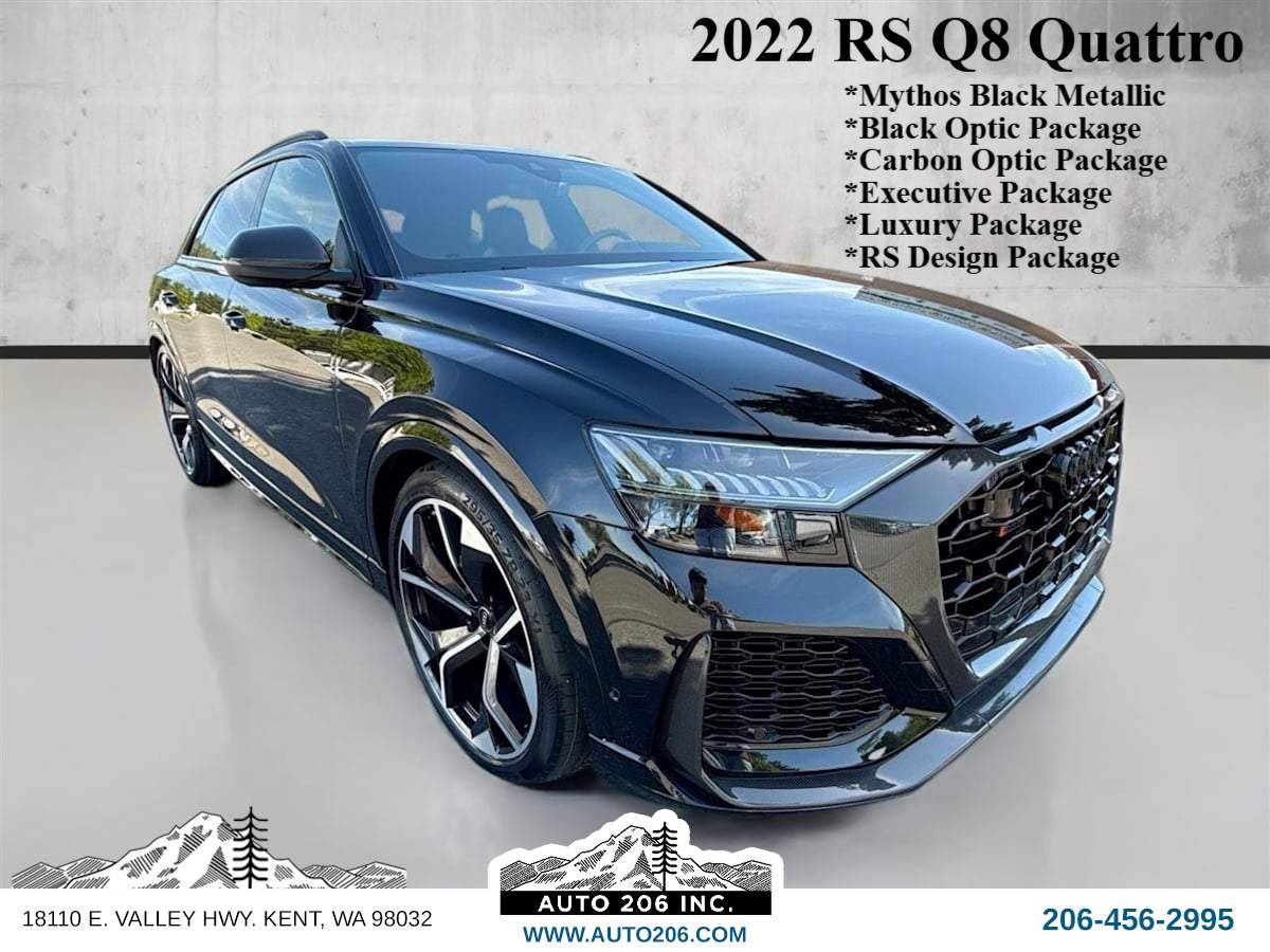 2022 Audi RS Q8 Standard — SUV — 41,140 mi — Kent, WA