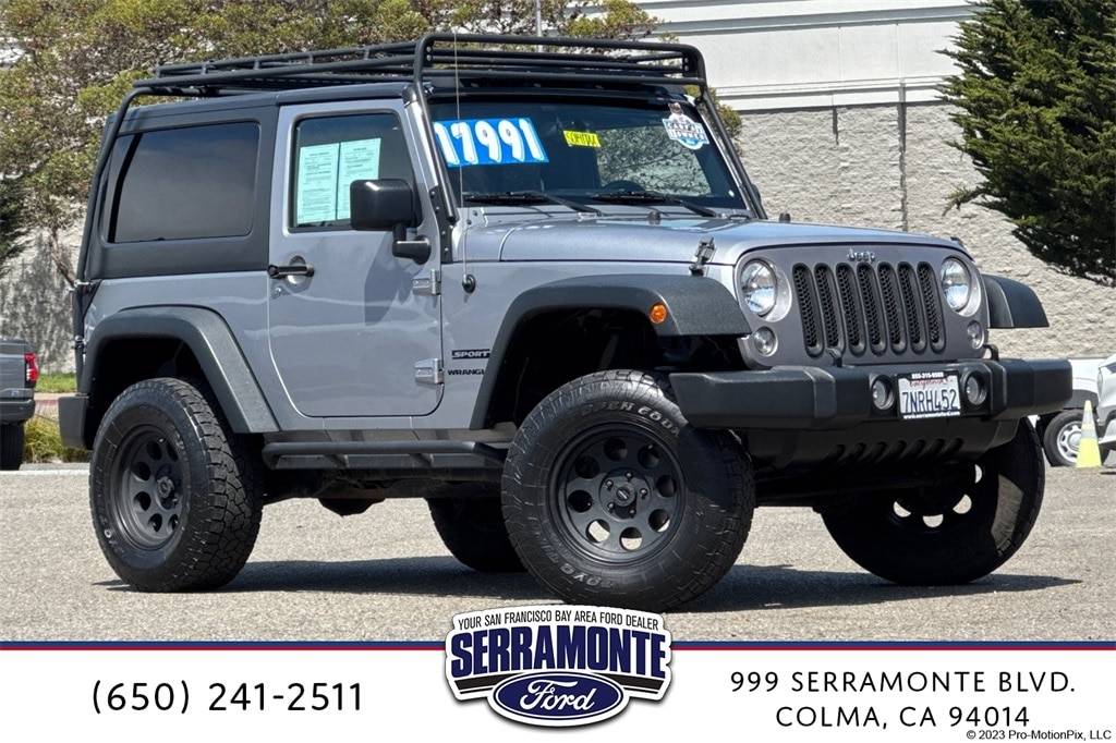2016 Jeep Wrangler Sport — SUV — 67,426 mi — Colma, CA