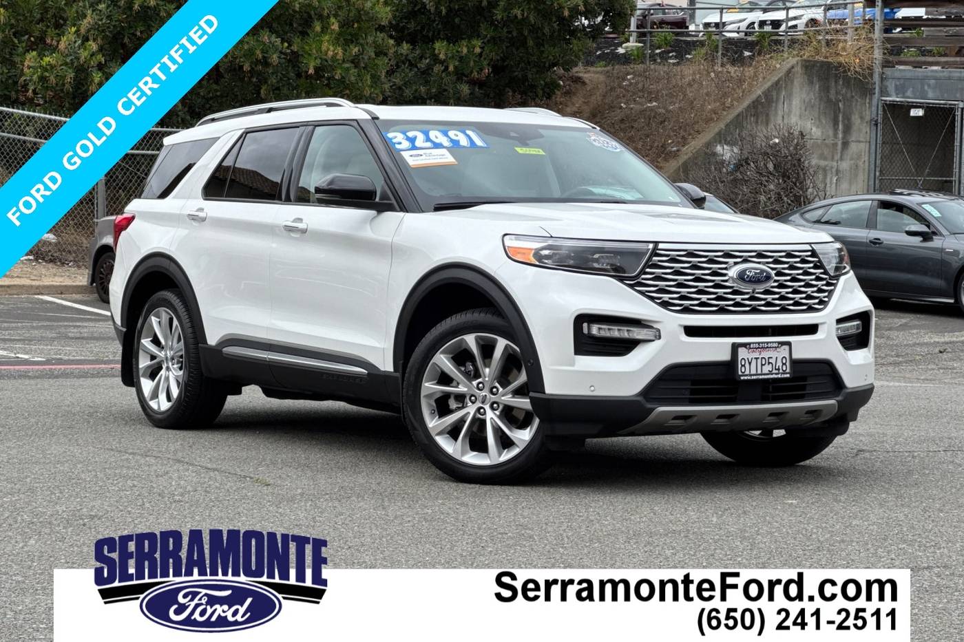 2021 Ford Explorer Platinum — SUV — 53,105 mi — Colma, CA