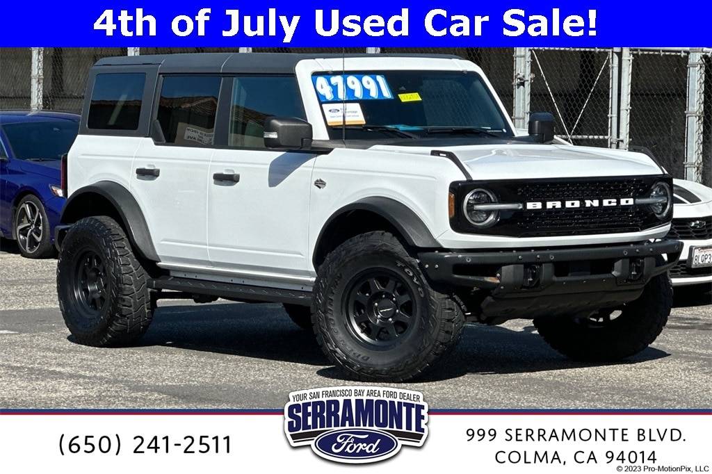 2022 Ford Bronco Wildtrak — SUV — 20,345 mi — Colma, CA