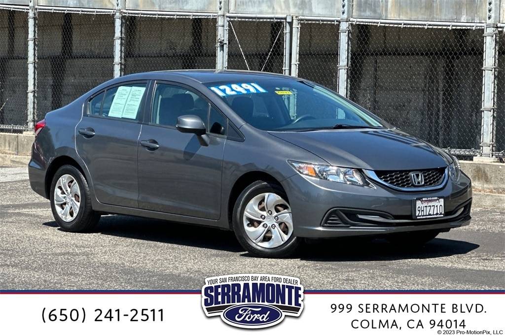 2013 Honda Civic LX — Sedan — 82,847 mi — Colma, CA