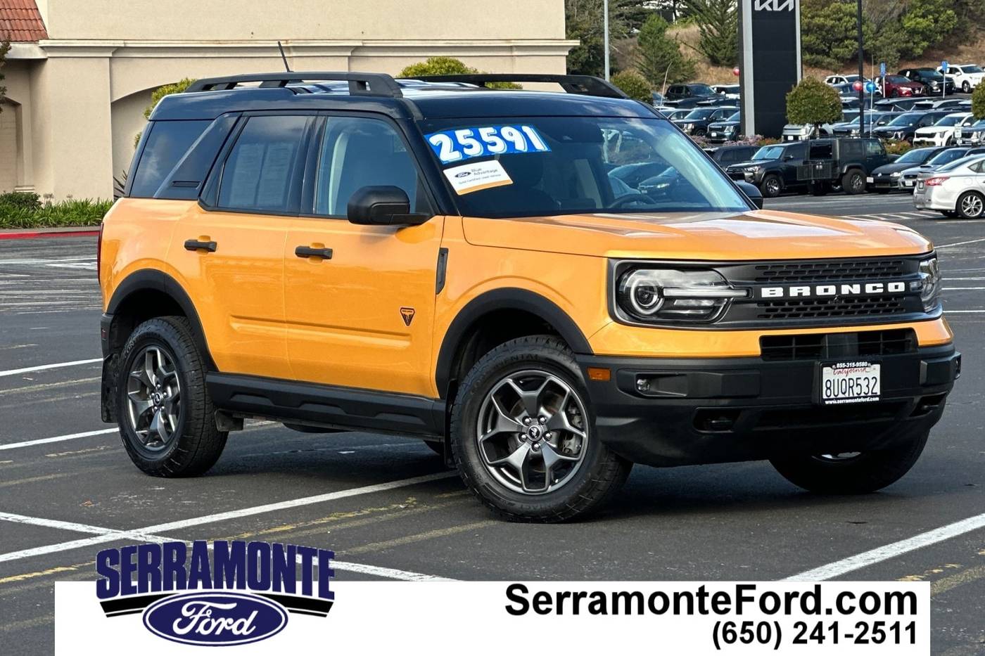 2021 Ford Bronco Sport Badlands — SUV — 47,574 mi — Colma, CA