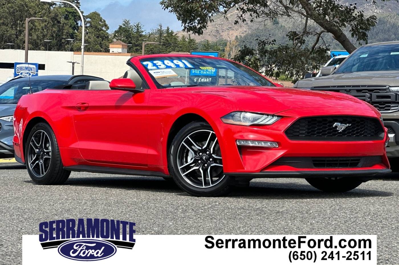 2023 Ford Mustang EcoBoost Premium — Convertible — 55,943 mi — Colma, CA
