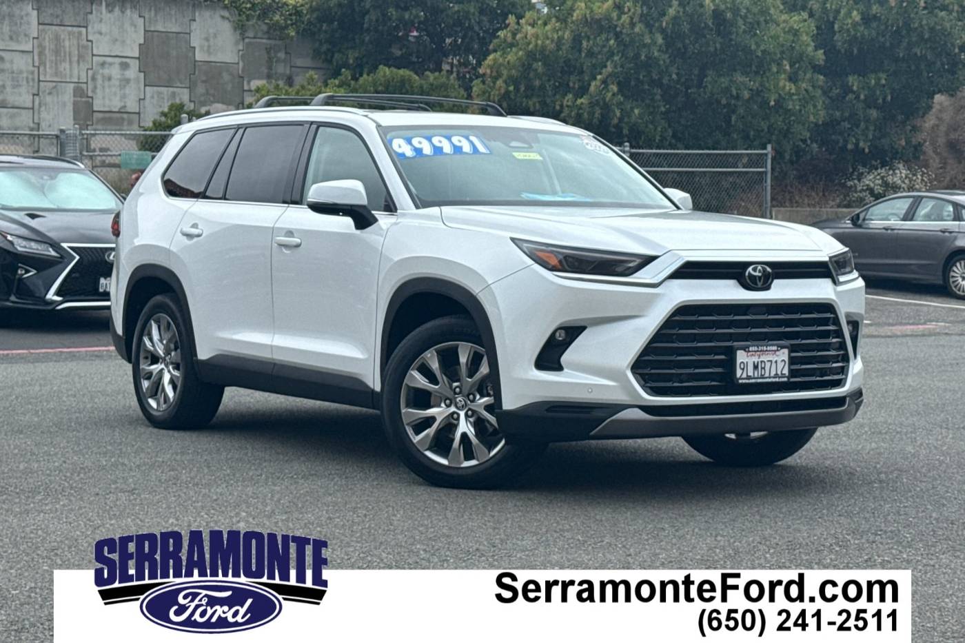 2024 Toyota Grand Highlander Limited — SUV — 25,605 mi — Colma, CA