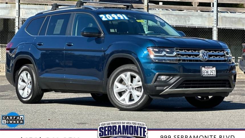 2018 Volkswagen Atlas SE with Technology — SUV — 47,663 mi — Colma, CA