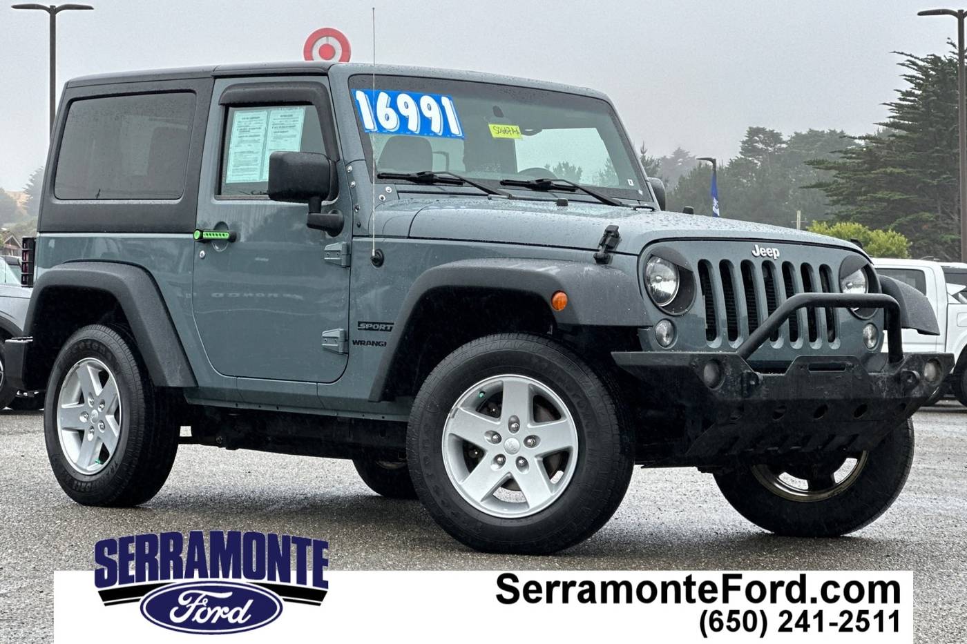 2015 Jeep Wrangler Sport — SUV — 92,216 mi — Colma, CA
