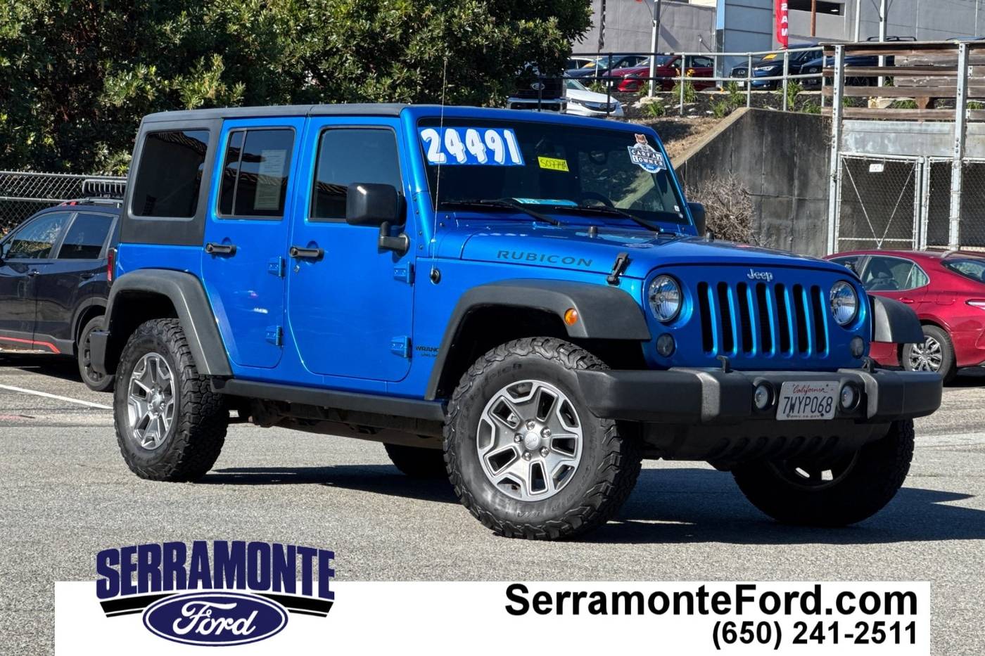2016 Jeep Wrangler Rubicon — SUV — 63,113 mi — Colma, CA