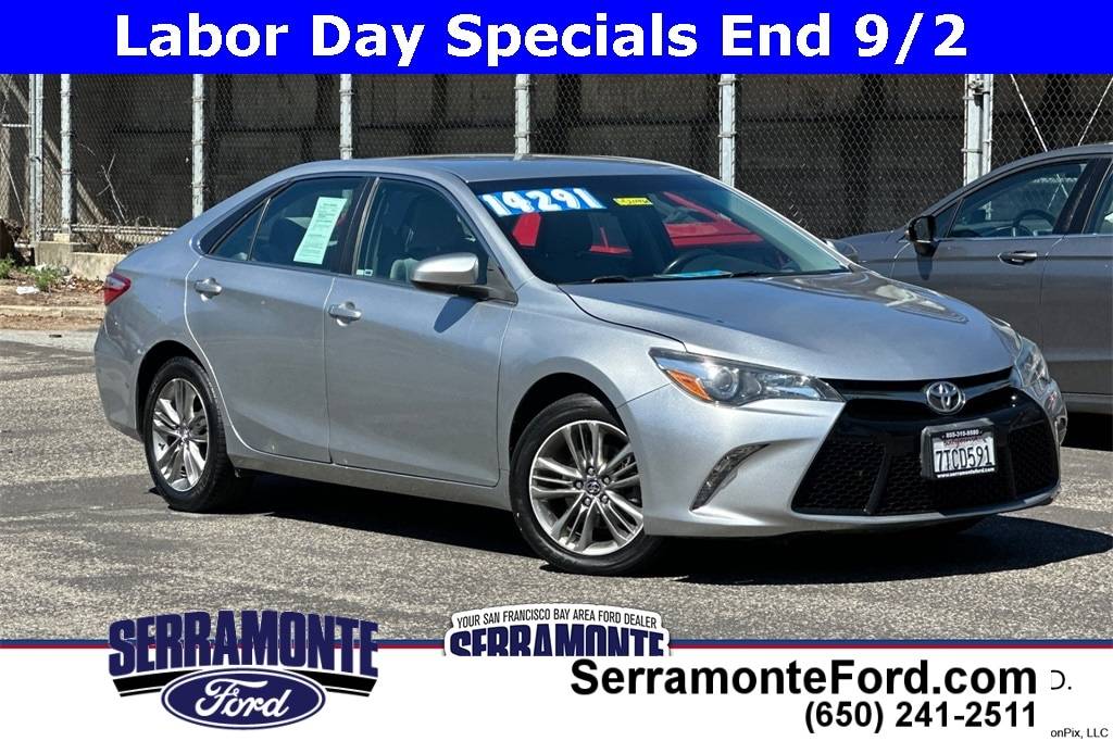 2016 Toyota Camry SE — Sedan — 106,620 mi — Colma, CA
