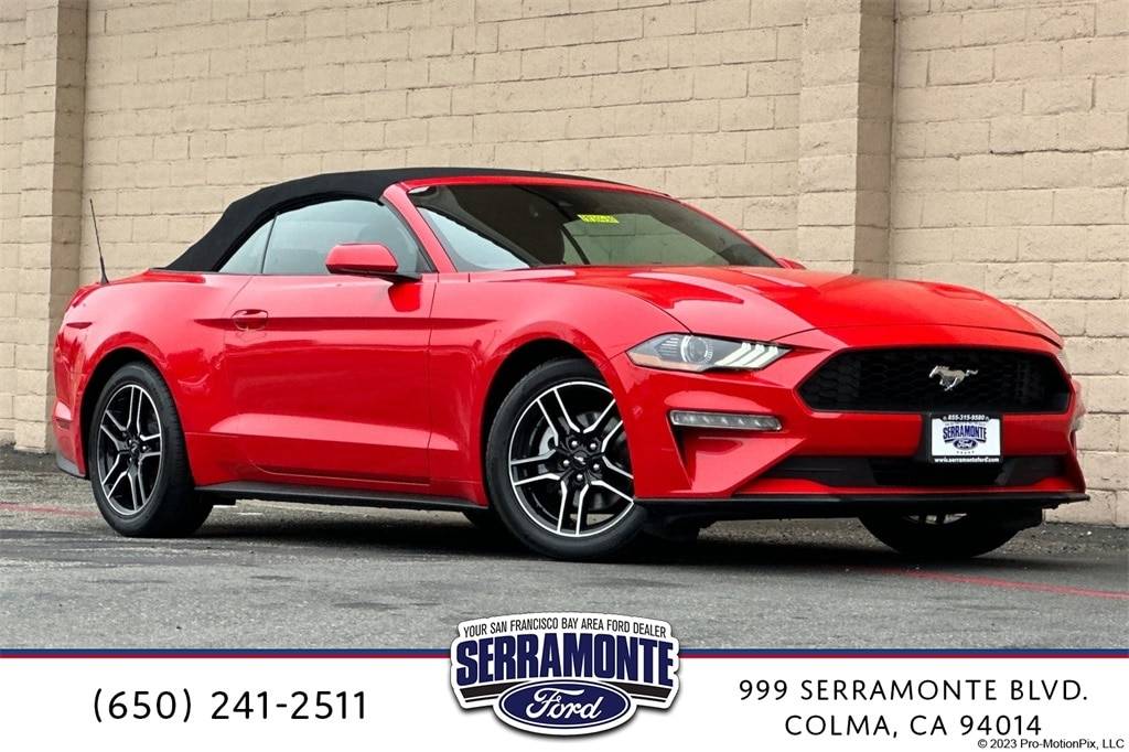2022 Ford Mustang EcoBoost Premium — Convertible — 67,462 mi — Colma, CA