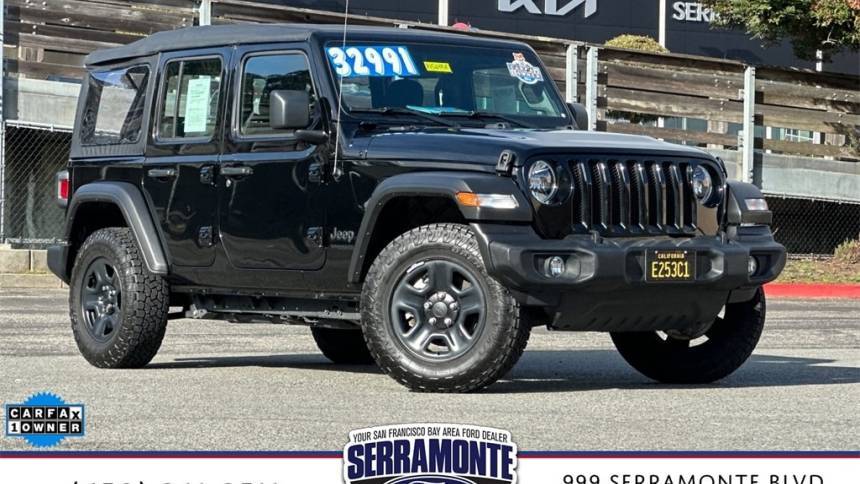 2022 Jeep Wrangler Sport — SUV — 17,003 mi — Colma, CA