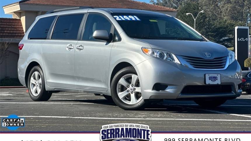 2015 Toyota Sienna LE — Minivan — 51,662 mi — Colma, CA