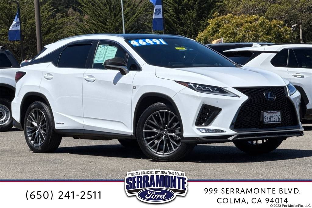 2021 Lexus RX RX 450h F Sport — SUV — 36,518 mi — Colma, CA