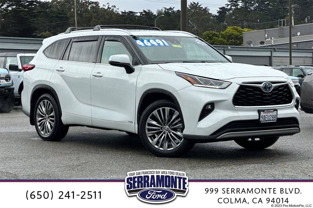 2022 Toyota Highlander Hybrid Platinum — SUV — 40,719 mi — Colma, CA