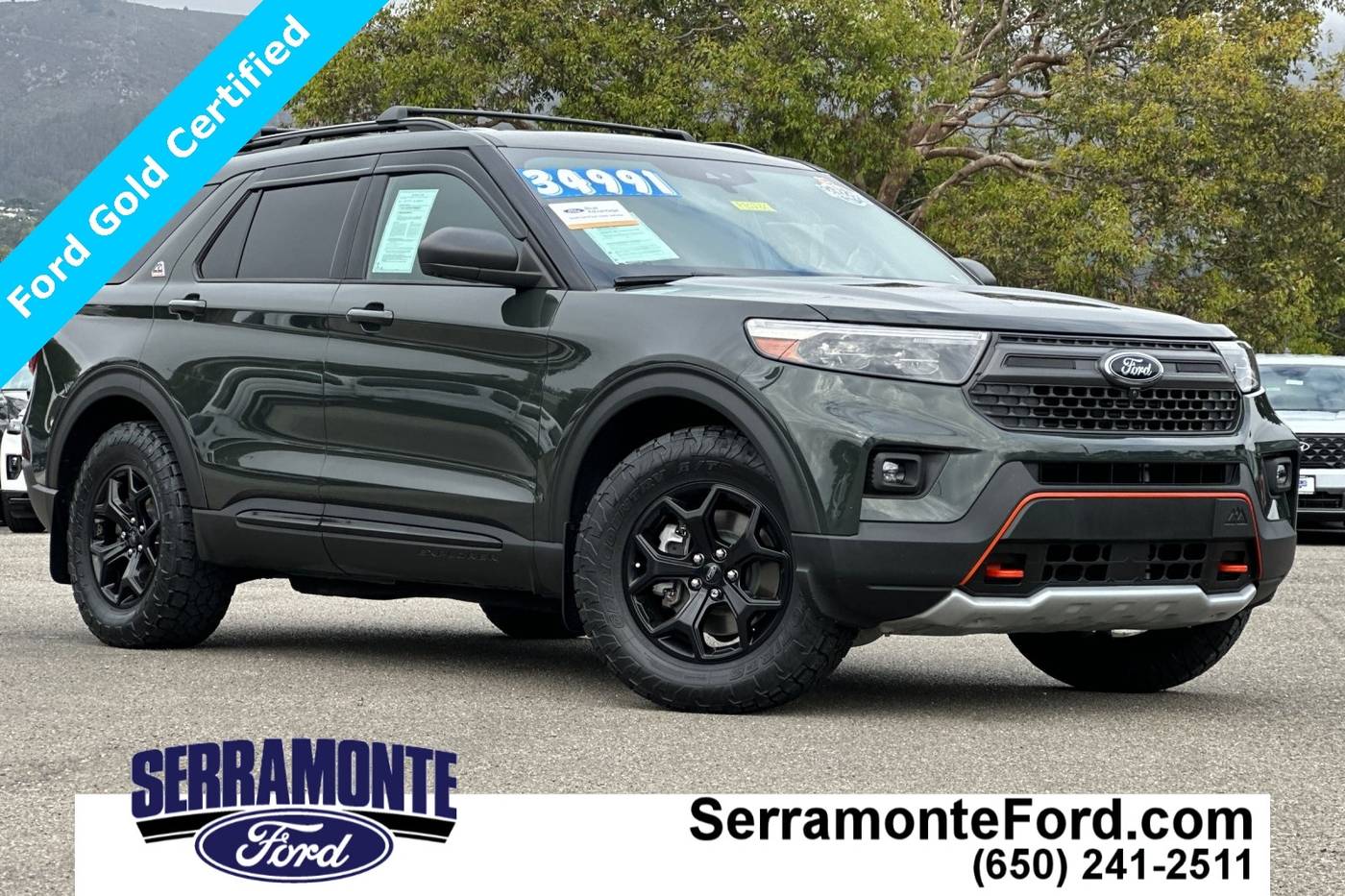 2022 Ford Explorer Timberline — SUV — 37,654 mi — Colma, CA