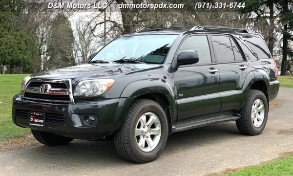 2007 Toyota 4runner Sr5 V6 Rwd For Sale In Portland Or