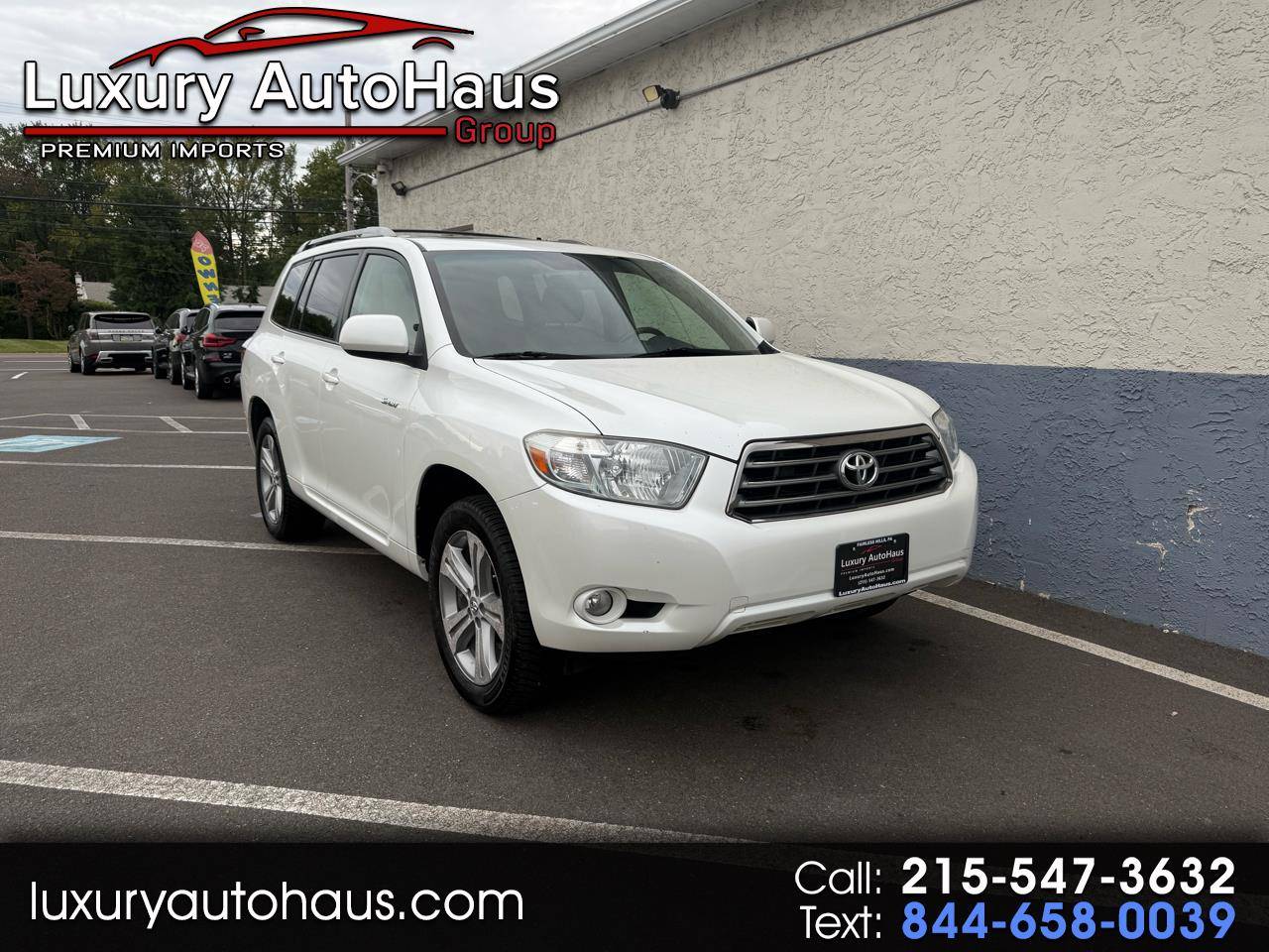 2008 Toyota Highlander Sport — SUV — 155,811 mi — Fairless Hills, PA