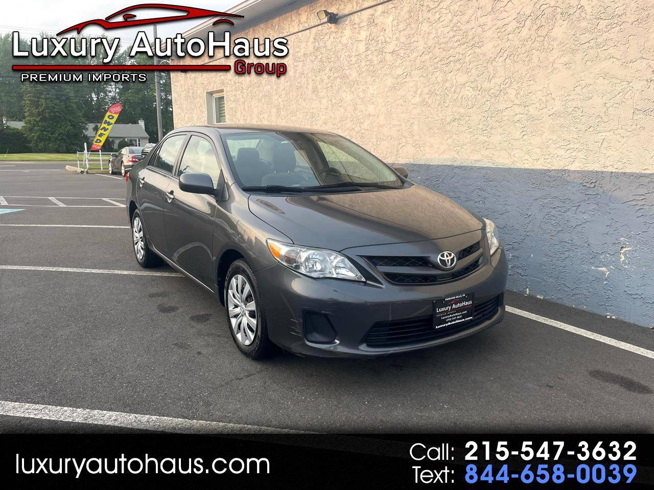 2012 Toyota Corolla LE — Sedan — 34,143 mi — Fairless Hills, PA