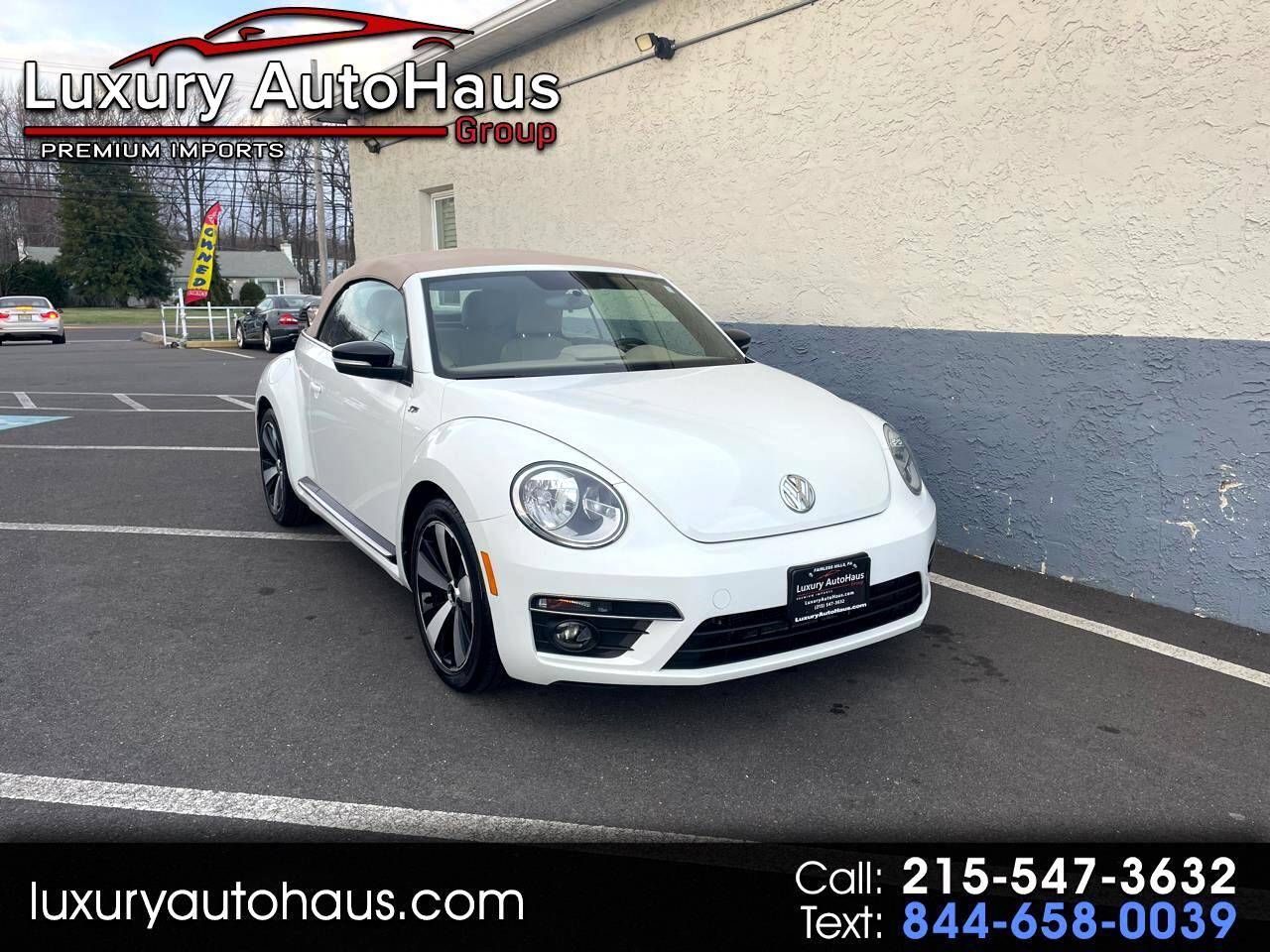 2014 Volkswagen Beetle Turbo R-Line — Convertible — 108,315 mi — Fairless Hills, PA
