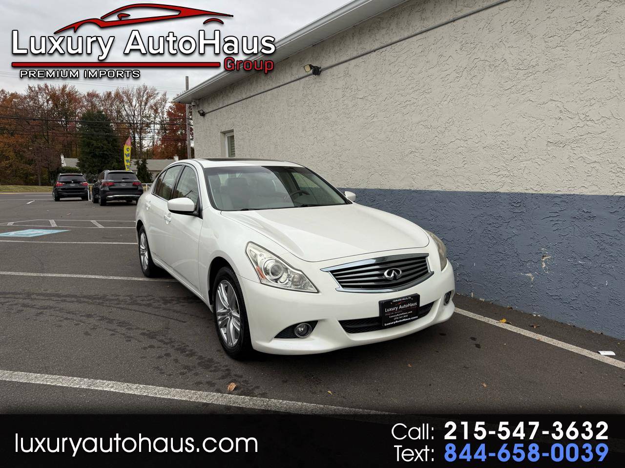 2012 INFINITI G G25x — Sedan — 93,452 mi — Fairless Hills, PA