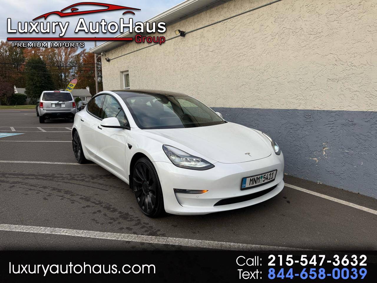 2021 Tesla Model 3 Performance — Sedan — 61,895 mi — Fairless Hills, PA