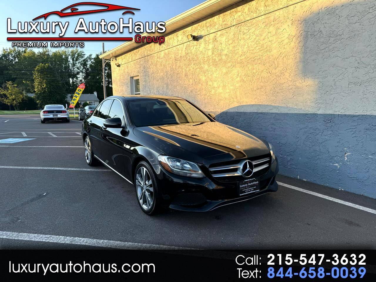 2016 Mercedes-Benz C-Class C 300 — Sedan — 89,270 mi — Fairless Hills, PA