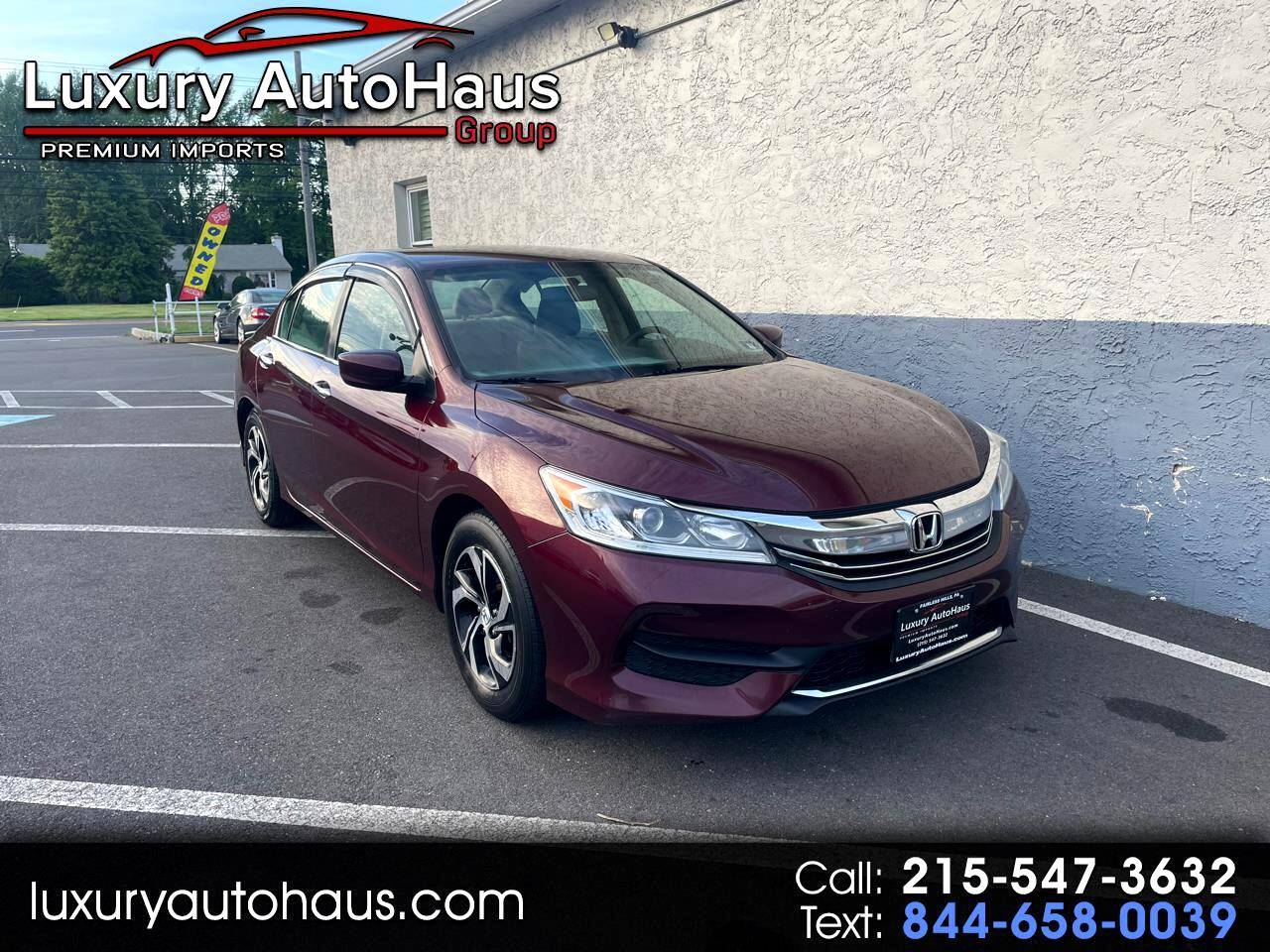 2017 Honda Accord LX — Sedan — 114,556 mi — Fairless Hills, PA