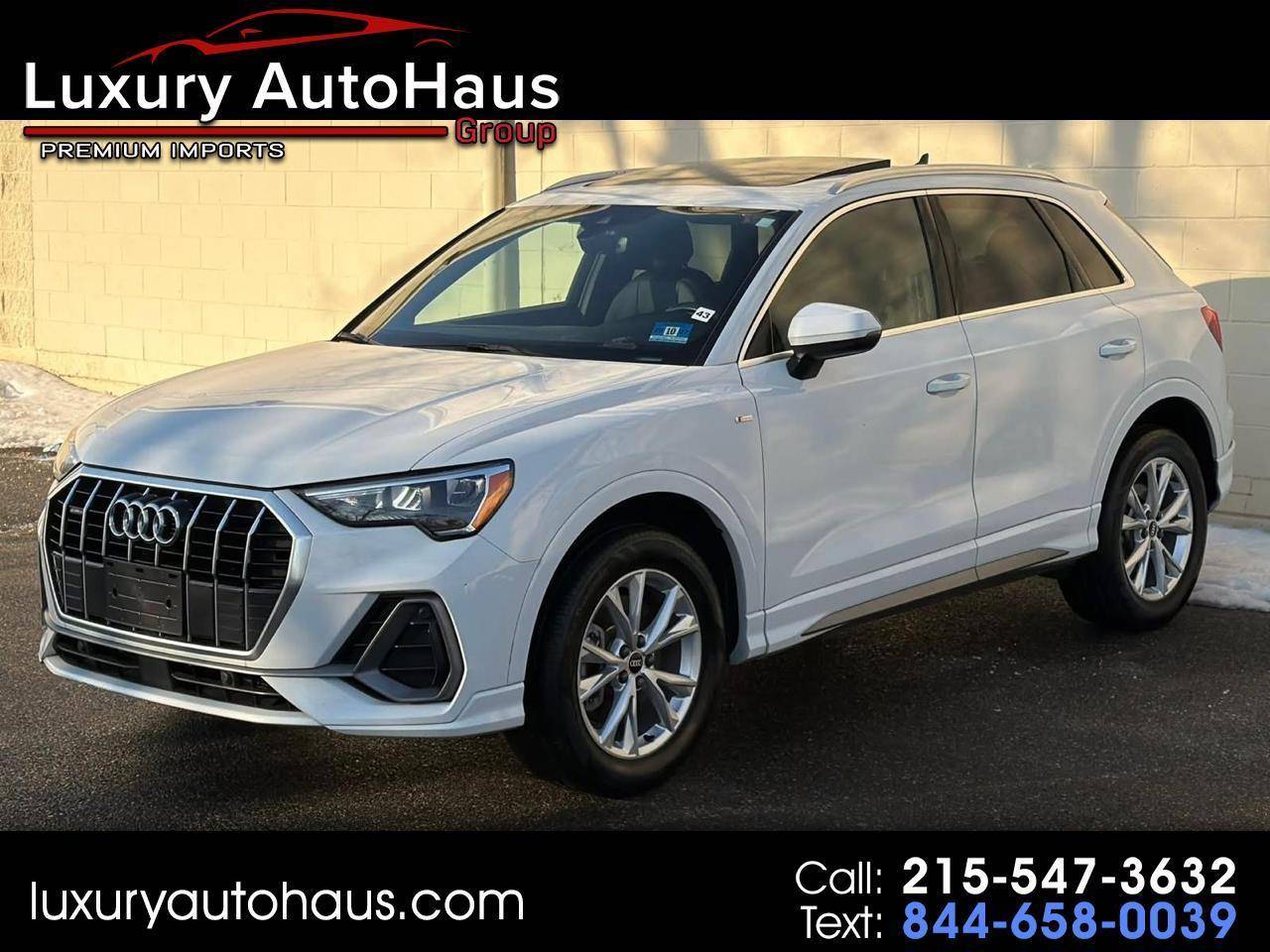 2021 Audi Q3 S line Premium — SUV — 115,835 mi — Fairless Hills, PA